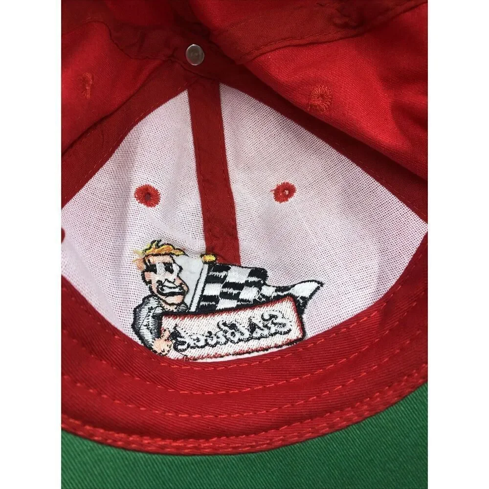 Edelbrock Hot Rod Power Tour Red Baseball Cap Edelbrock Jr. Fun Team Snap back